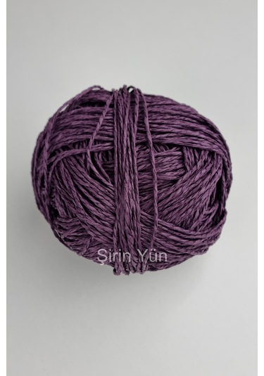 Sarılmış Kağıt İp 100 Gram Mor