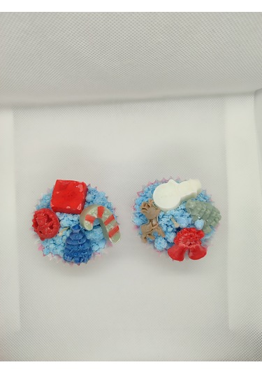 Yılbaşı Temalı Muffin Mum