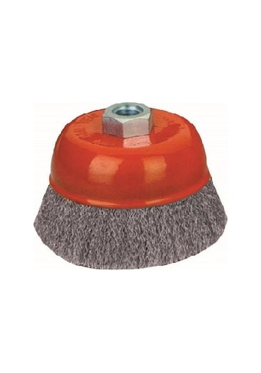 Leo Saçaklı Çanak Tel Fırça 125 Mm