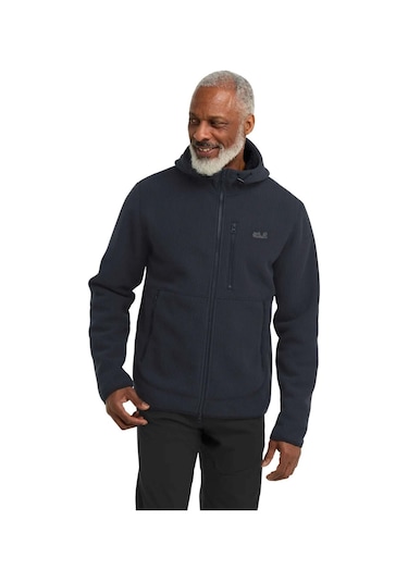 Jack Wolfskın Jack Wolfskin Lake Ridge Hooded Erkek Mavi Outdoor Ceketi C0413 Lacivert