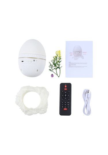 Sones Uzaktan Kumandalı Yıldızlı Projektör Müzikli Gece Lambası Çok Renkli