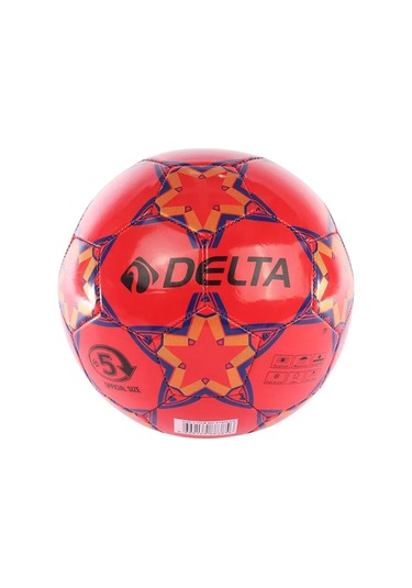 Delta Stapler Futbol Topu Kırmızı Kırmızı