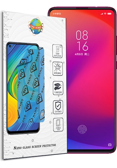 Xiaomi Mi 9T Nano Ekran Koruyucu Kırılmaz Esnek Cam