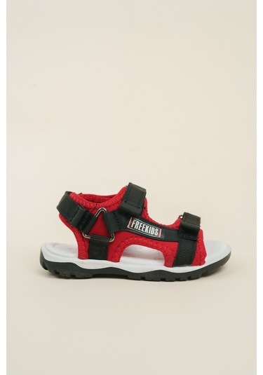 Gimer - Ortopedik Taban Kırmızı Erkek Çocuk Sandalet - Brcn0916G Kırmızı