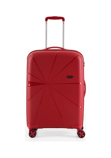 Ççs 5264 Polipropilen Büyük Boy Valiz Bordo