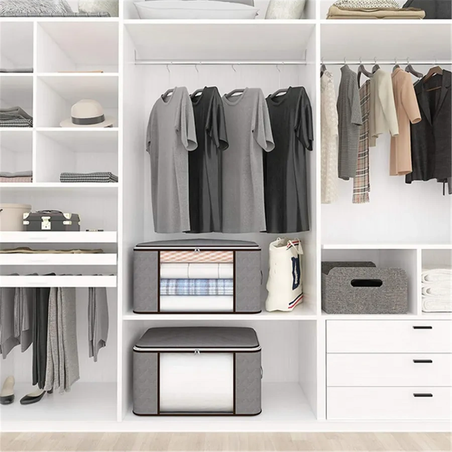 Helgahaus Büyük Çamaşır Ve Giysi Düzenleyici Eşya Çantası 316395307 Gri