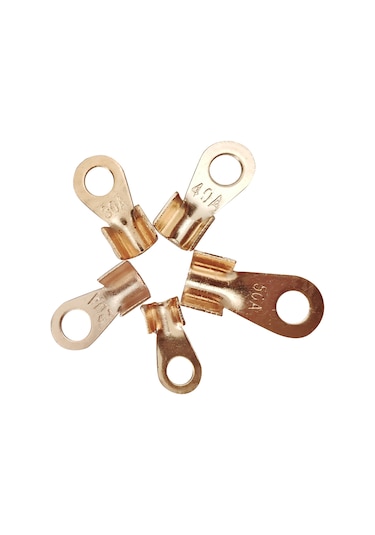 130parça/kutu Bakır Kablo Düğmeleri Ağı Heavy Duty Tel Düğmeleri Terminal Bağlantı Elemanları Çeşit Seti