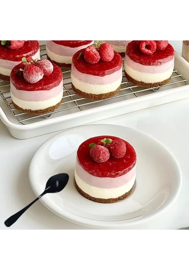 Willowhaven 99 Adet Siyah Uçlu Dayanıklı Mini Plastik Tatlı Kaşığı - Düğün Parti Pasta Çerez Siyah