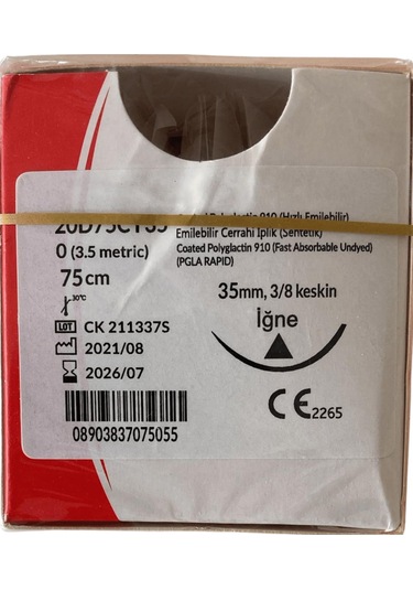 Trusynth - Pgla 0 Keskin 35mm 3/8 75cm Rapid - 1 Paket