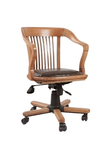 Throne Ofis Sandalyesi Naturel