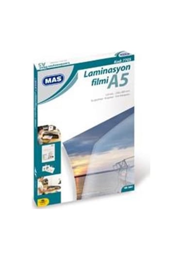 Mas 7705 Laminasyon Filmi- 125 Mic 100Lü Pk A5