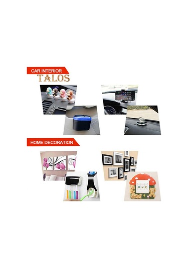 300 Cm Araba Çift Taraflı Bant Etiket Şeffaf Süper Yapışkanlı Oto Aksesuarları Araba Aksesuarı 20mm