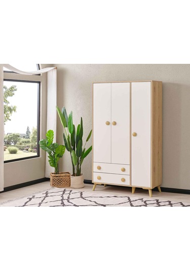 Domino 3 Kapılı Dolap