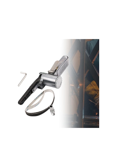 Suntek Mini Kemer Öğütücü Ağaç İşleme Taşlama Parlatma 10 MM Bant Zımpara Makinesi