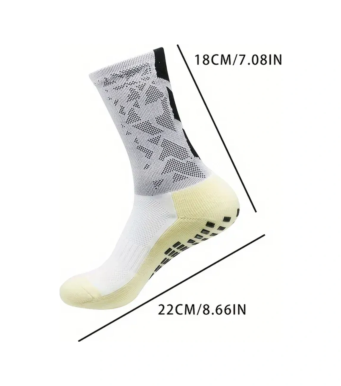 Skycity Tüm Mevsimler İçin Spor Çorabı - Siyah Tek Çift - Fitness Ve Vücut Geliştirme İçin Nilon Malzeme Siyah