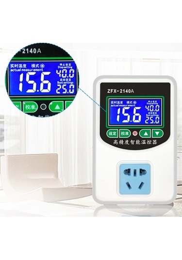 Pazly Zfx-2140a 3500w Dijital Akıllı Sıcaklık Kontrol Cihazı Yüksek Beyaz