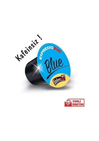 Espressomm Nespresso Uyumlu Blue Kafeinsiz Kapsül Kahve 10 Adet