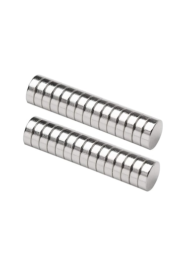 Neodyum Mıknatıs D6X3 Mm 50 Adet Silindirik Güçlü Mıknatıs