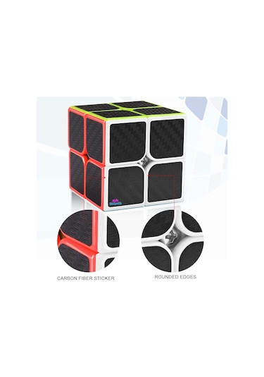 Qidi S 2x2 Karbon Fiber Zeka Küpü Akıl Küpü Rübik Küp