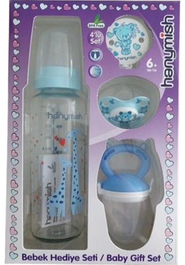 Hanymish 4'lü Cam Bebek Hediye Seti