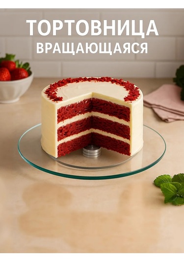 Dolana Bulaşık Akışkan Cam Turta Standı 24 Cm 134323944 Beyaz