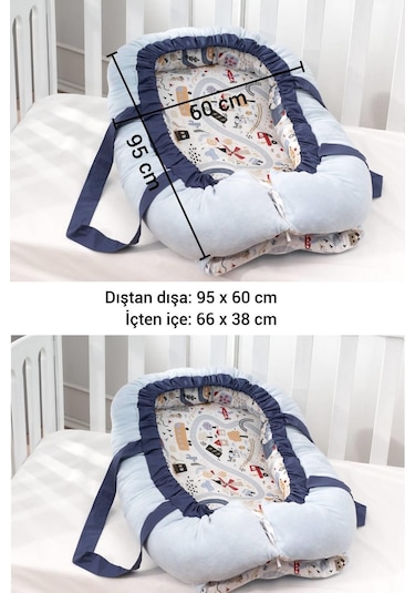 Wellgro Adventure Babynest Bebek Yatağı Anne Yanı Bebek Yatağı