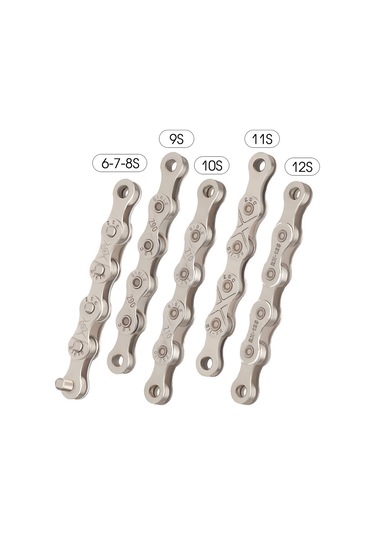 Fosenze Dağ Bisikleti Zinciri 10 Vitesli, Karbon Çelikten Yapılmış, Hız Değiştirme Ekipmanı Çok Renkli