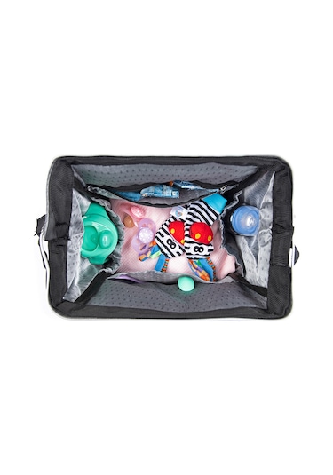 Anne Bebek Bakım Sırt Çantası Pembe Termos Bölmeli Pembe