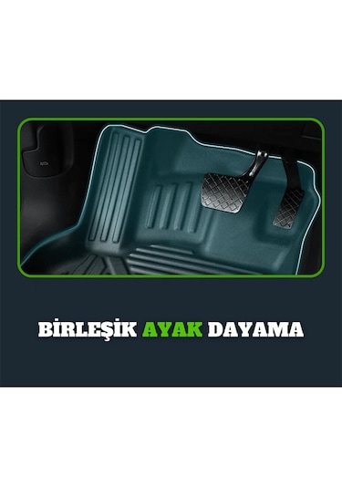 Fiat Doblo 2025 Model 5d Premium Ekstra Havuzlu Paspas Ve Bagaj Havuzu Set