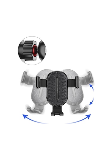 Kuulaa Gravity Suction Cup Teleskopik Cep Telefonu Araç Tutucu (445634507)