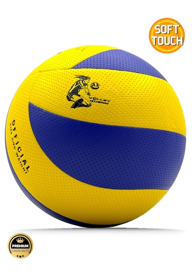 Voleybol Topu Soft Touch Yapıştırma İç Ve Dış Mekan Vl700 Sarı