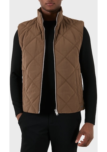 Boss Erkek Yelek 50506356 249 Kahve