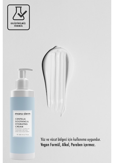 Maruderm Cica Centella Cilt Bakım Kremi 200 ML