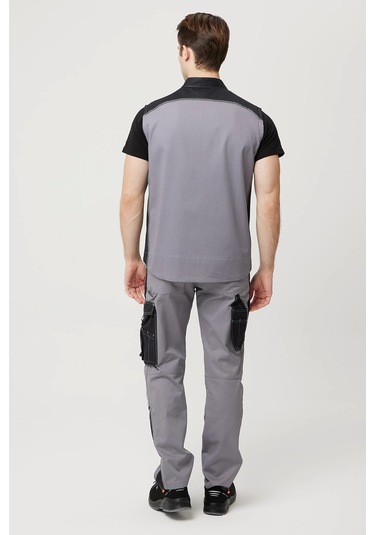 Armadillo Allium Çok Cepli İş Yeleği Gri 122 Lacivert