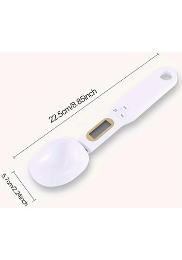 Fastbuy Wangxi Aıtalk 2 Adet Sarı Taşınabilir Dijital Mutfak Terazisi 500g 0.1g Ölçüm Çoklu Birim Dönüşüm Asılabilir Tasarım Sarı