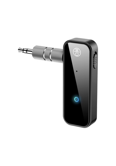 Shineyee C28 Bluetooth 5.0 Verici-alıcı 2'li Set: Araç Ve Ev Ses Sistemleri İçin Kablosuz Müzik,免提 Konuşma, Dahili Batarya, Siyah