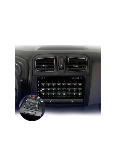 Renault Symbol 2012 2019 Android Multimedya Teyp 9' Ips Ekran Oem