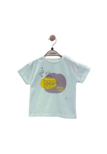 Çikoby Erkek Bebek Pamuklu T-shirt Kareli Şortlu Takım-13911 Siyah