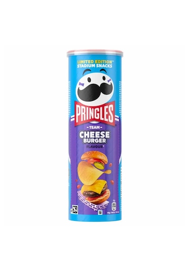 Pringles Team Cheese Burger Flavour 165g