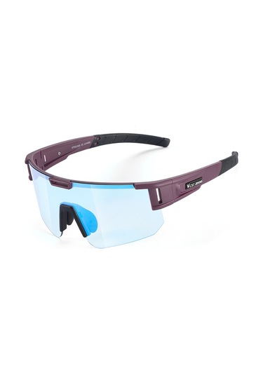 West Bıkıng Yp0703163 Dış Mekan Bisiklet Gözlükleri Uv400 Fotokromik Güneş Gözlüğü - Koyu Mor