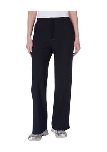 Sweaty Betty Sweaty Betty Explorer Wide Leg 30 Trouser Kadın Siyah Pantolon Blk Siyah