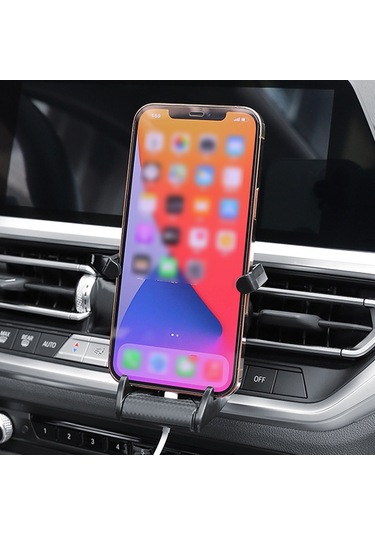 Yifomall Oto Havalandırma Çıkışlı Telefon Tutucu - 360 Döner, Tek Elle Kullanıma Uygun, Sabit Ve Güvenli, Altın Askılı Diğer