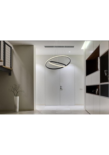 Eray Aydınlatma 2002-2S Led Siyah Avize