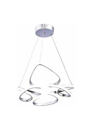 Hale Küçük Krom Led Avize Krom