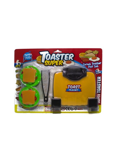 Oyuncak Tost Makinesi Seti 6 Parça