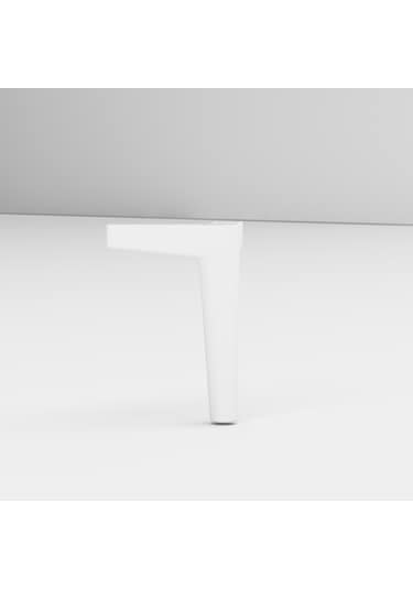 Mina 15 Cm Sehpa,tv Ünitesi Mobilya Ayağı 4 Adet Beyaz