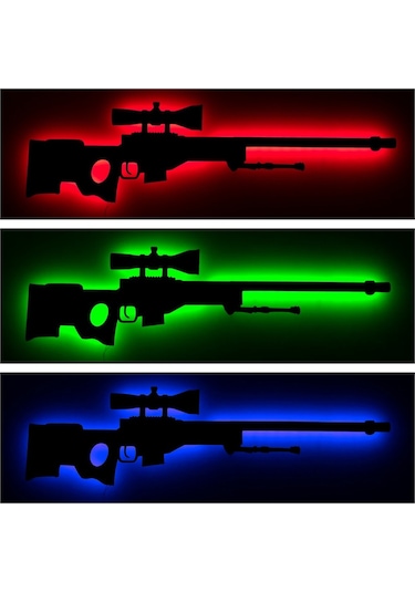 Awp Duvar Led Işık - Duvar Lambası - Gece Lambası - Açıklama Siyah