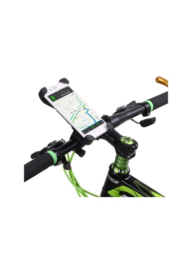 Yaozixa Pisces Burç Desenli Bisiklet Telefon Tutucu - 360 Döner, 6.8 İnç'e Kadar Uyumlu, Sağlam Kauçuk Padli Diğer