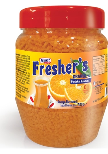 Kent Boringer Freshers Portakal Aromalı Ganül İçecek 300 G