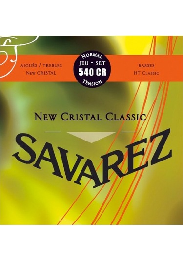 Savarez 540Cr Klasik Gitar Teli-New Cristal Classic Red